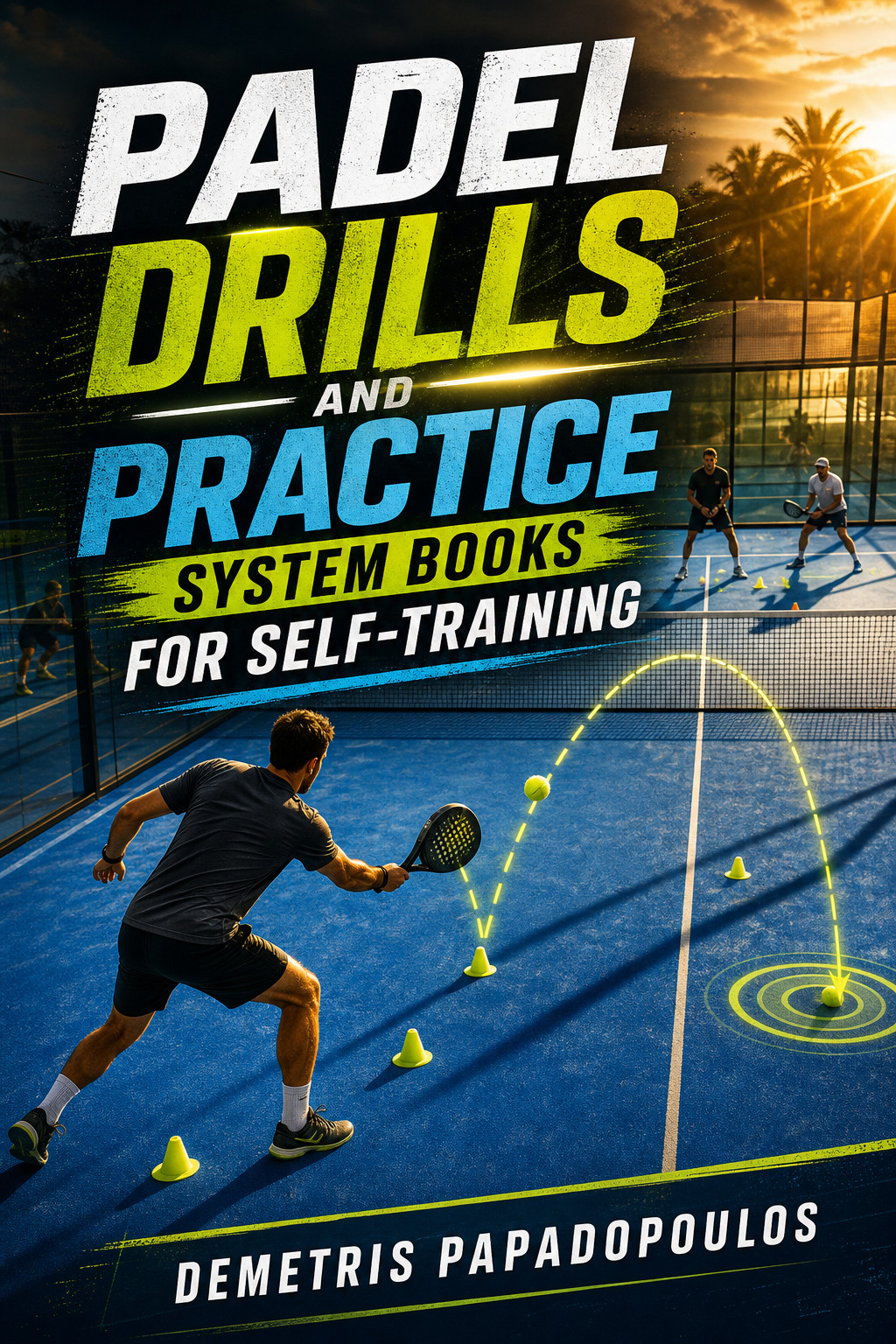 Padel Drills and Practice System Books for Self-Training